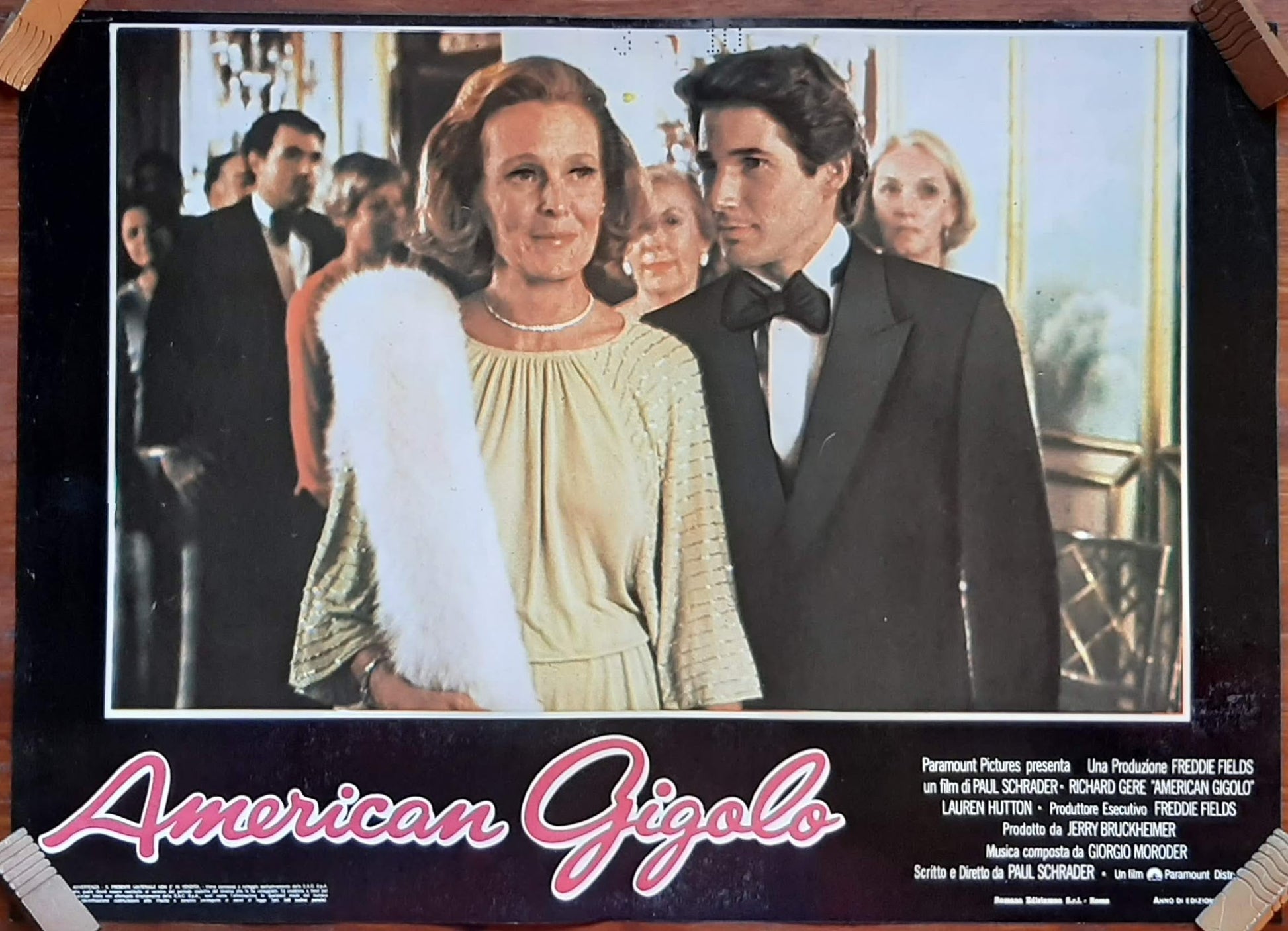 American Gigolo (1980) Paul Schrader con Richard Gere, Lauren Hutton, Hector Elizondo e-collecta