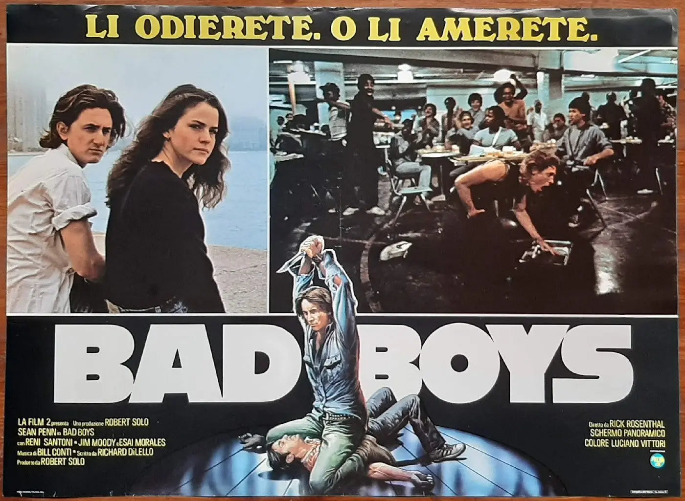 BAD BOYS (1983) di Rick Rosenthal con Sean Penn e-collecta