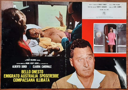 Bello onesto emigrato Australia sposerebbe compaesana illibata, 1971, di Luigi Zampa con Alberto Sordi e-collecta