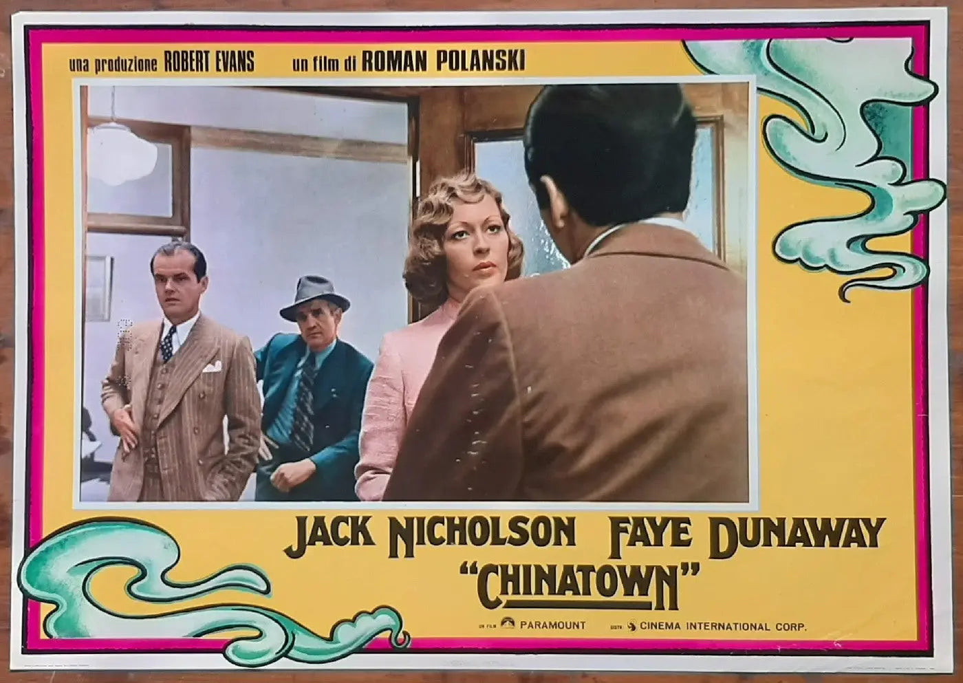 CHINATOWN (1974) di Roman Polanski con Jack Nicholson, Faye Dunaway, John Huston e-collecta