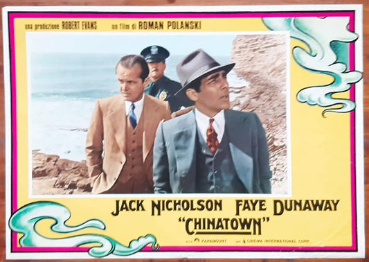 CHINATOWN (1974) di Roman Polanski con Jack Nicholson, Faye Dunaway, John Huston e-collecta