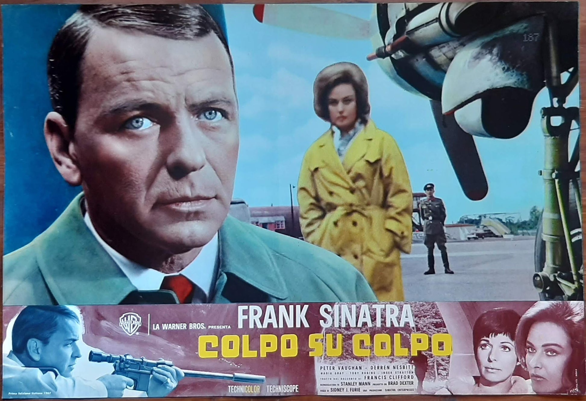 Colpo su colpo, The Naked Runner (1967) Sidney J. Furie con Frank Sinatra, Peter Vaughan, Derren Nesbitt e-collecta