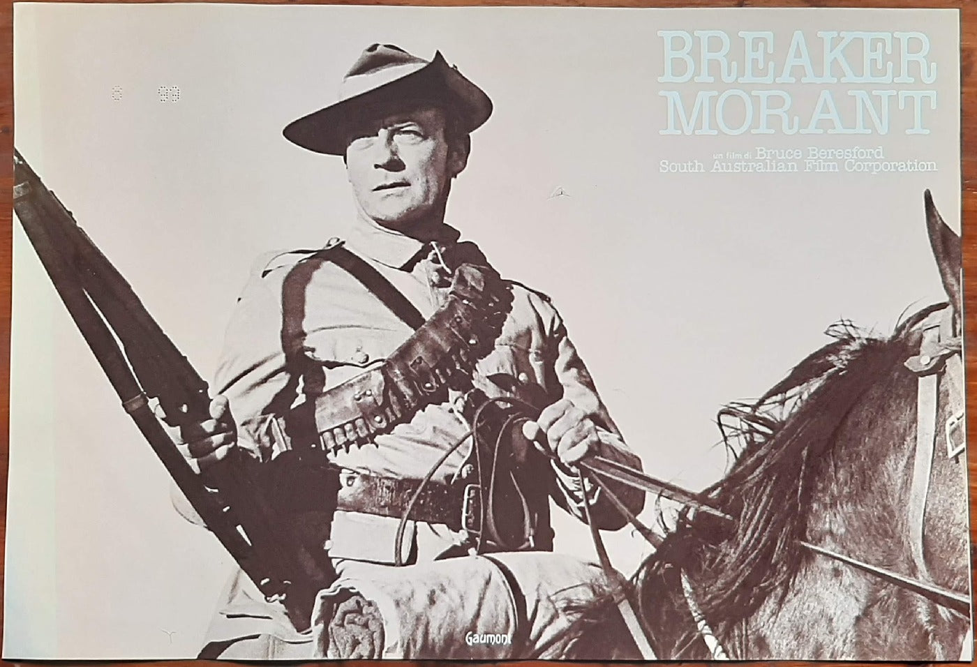 ESECUZIONE DI UN EROE Breaker Morant (1980) di Bruce Beresford con Edward Woodward, Jack Thompson, John Waters e-collecta