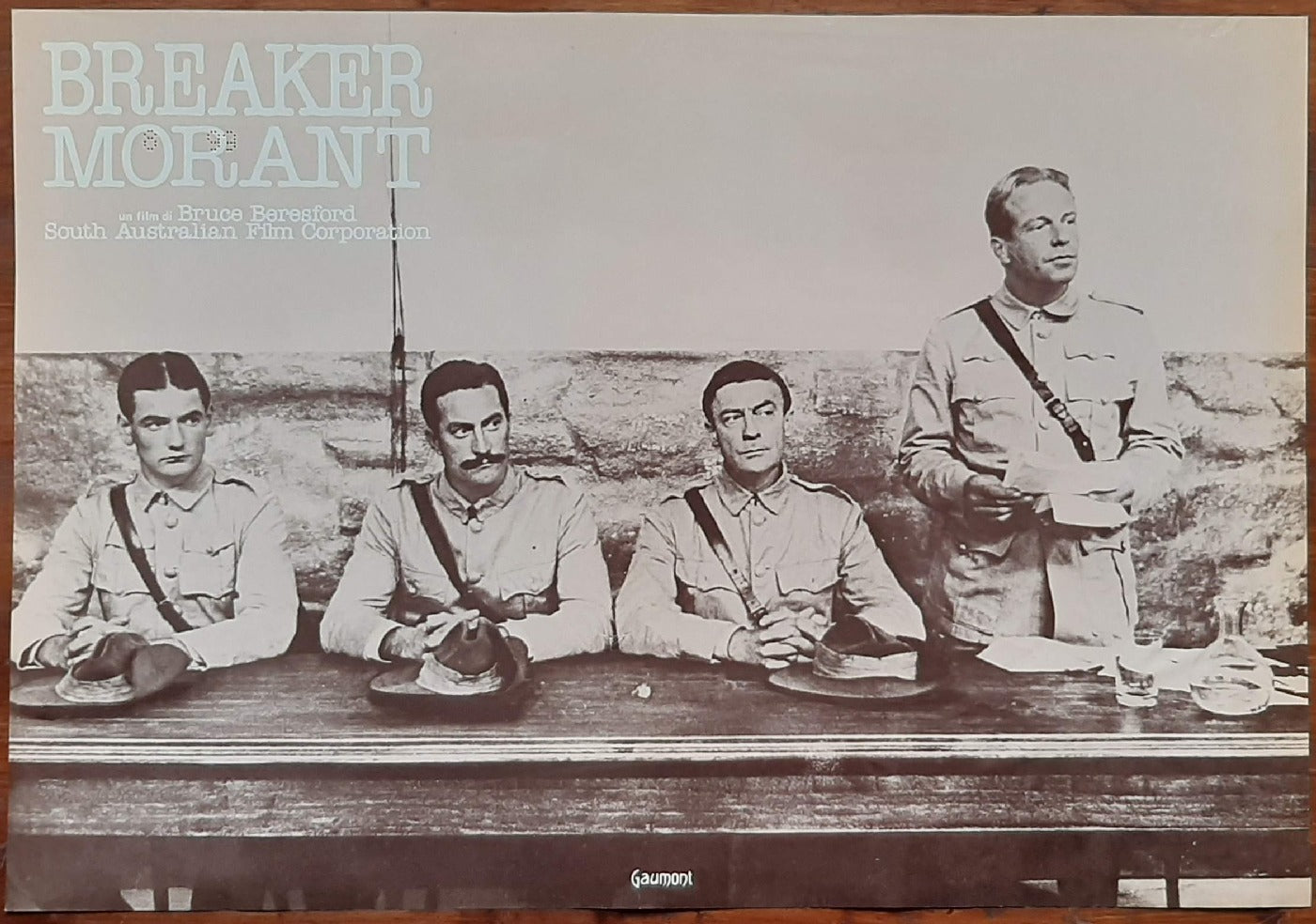 ESECUZIONE DI UN EROE Breaker Morant (1980) di Bruce Beresford con  Edward Woodward, Jack Thompson, John Waters e-collecta