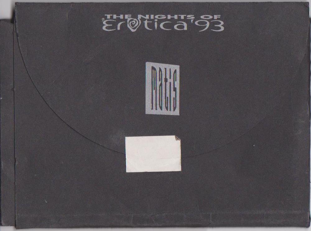 Erotica '93, Bologna Salone dell'Erotismo - Set 7 cartoline invito per discoteca Matis e-collecta