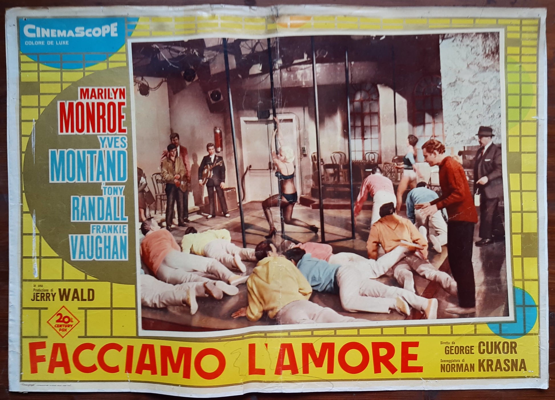 Facciamo l'amore, Let's Make Love, 1960 George Cukor con Marilyn Monroe, Yves Montand, Tony Randall e-collecta