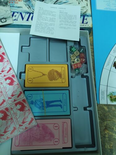 Gioco da Tavolo Innamoramento e amore illustrato da Guido Crepax, Mondadori Giochi 1979 e-collecta