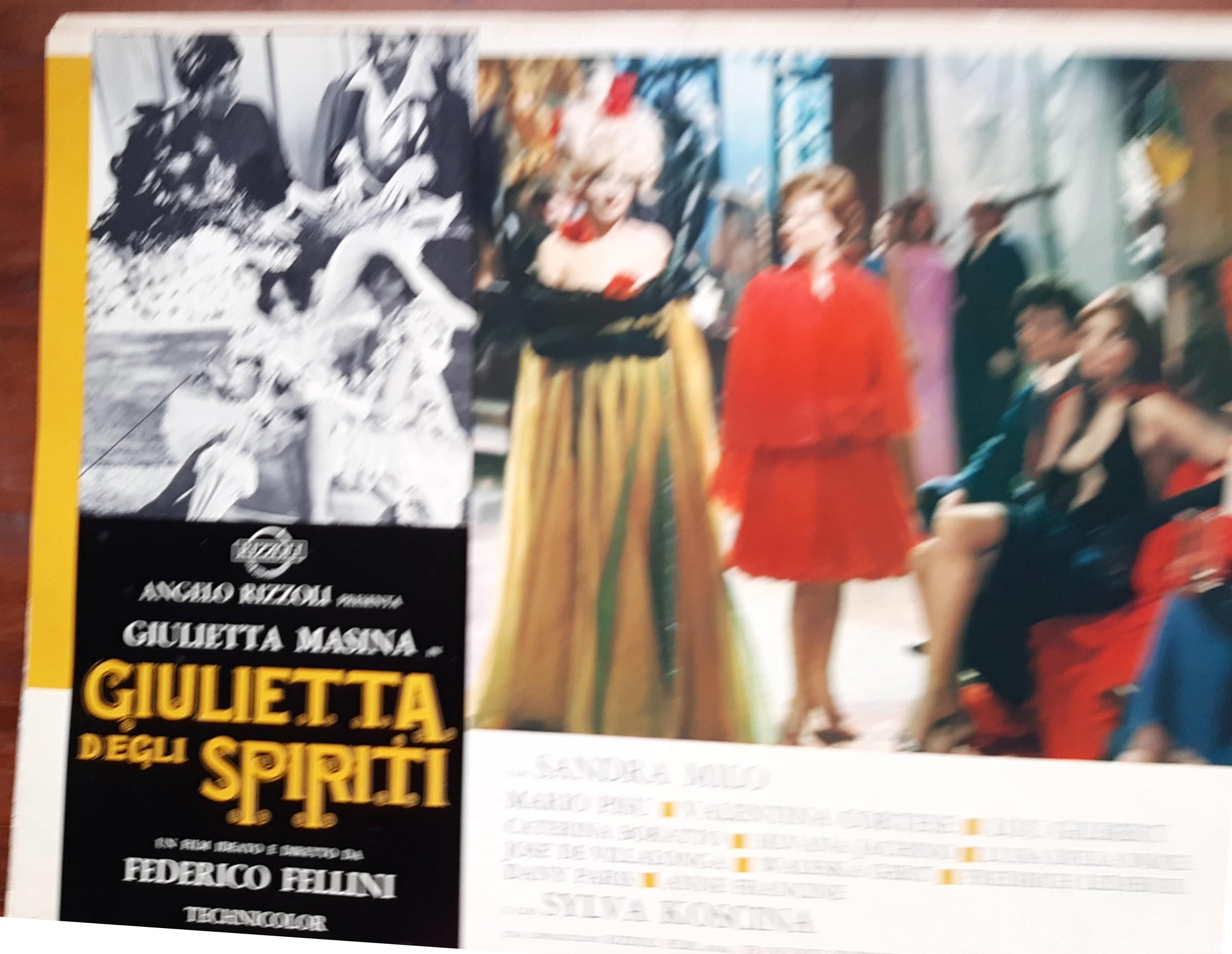 Giulietta degli spiriti, Juliet of the Spirits 1965, Federico Fellini con Giulietta Masina, Sandra Milo, Mario Pisu e-collecta