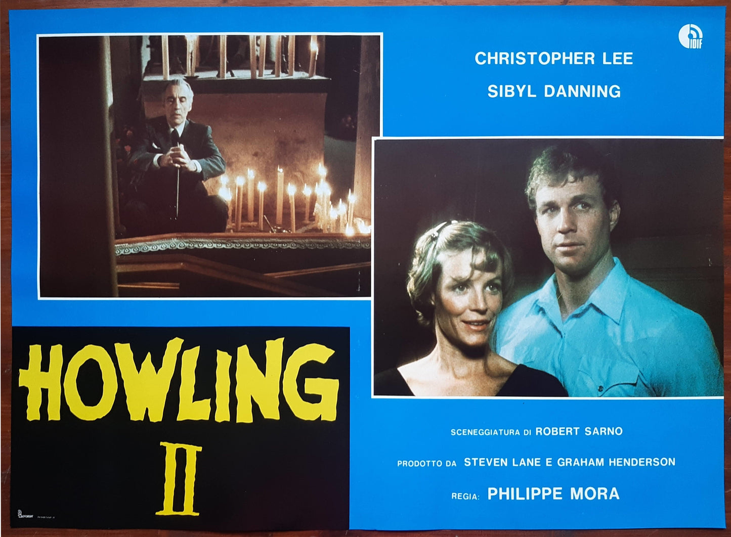 Howling II, L'ululato 1985 Philippe Mora con  Christopher Lee, Annie McEnroe, Reb Brown e-collecta