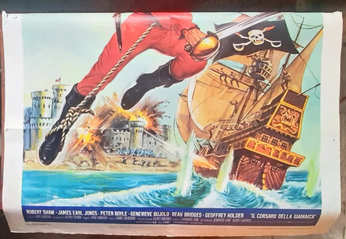 IL CORSARO DELLA GIAMAICA - Swashbuckler (1976) di James Goldstone con Star Robert Shaw, James Earl Jones, Peter Boyle e-collecta