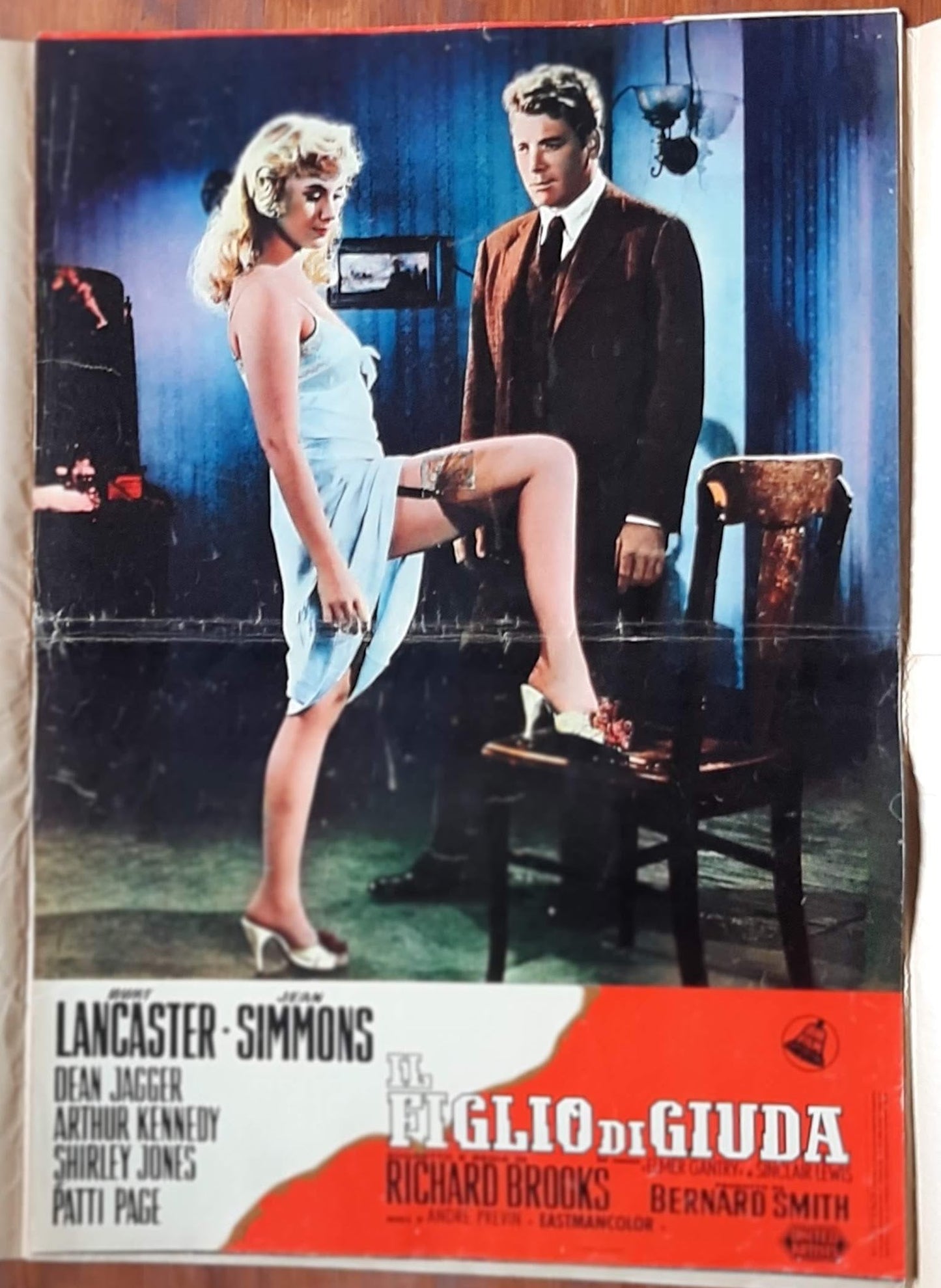 Il figlio di Giuda, Elmer Gantry 1960 Richard Brooks con Burt Lancaster, Jean Simmons, Arthur Kennedy e-collecta