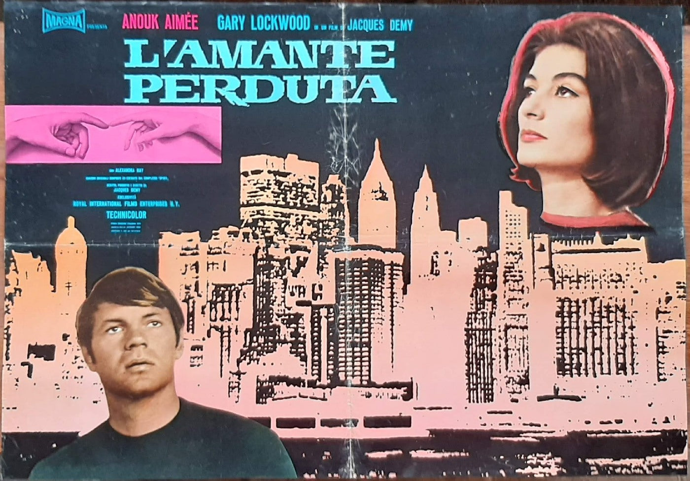 L'AMANTE PERDUTA Model Shop (1969) di Jacques Demy con Anouk Aimée, Gary Lockwood, Alexandra Hay e-collecta