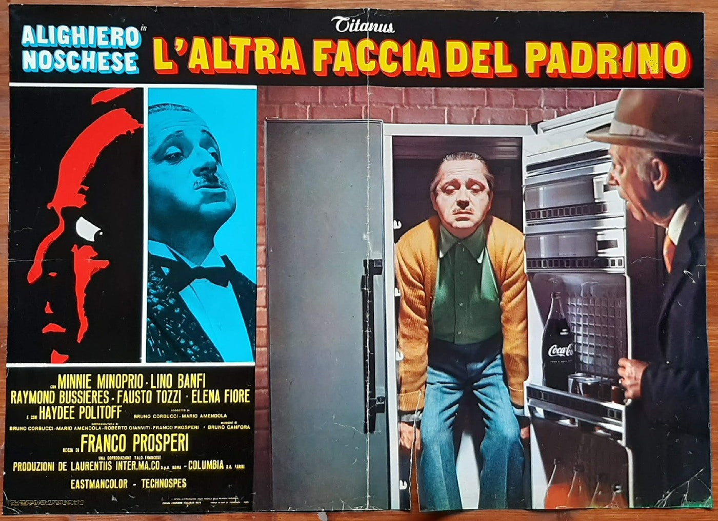 L'altra faccia del padrino (1973) di Francesco Prosperi con Alighiero Noschese, Minnie Minoprio, Raymond Bussières, Lino Banfi e-collecta