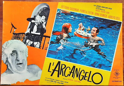 L'arcangelo (1969) di Giorgio Capitani con Vittorio Gassman, Pamela Tiffin, Irina Demick e-collecta