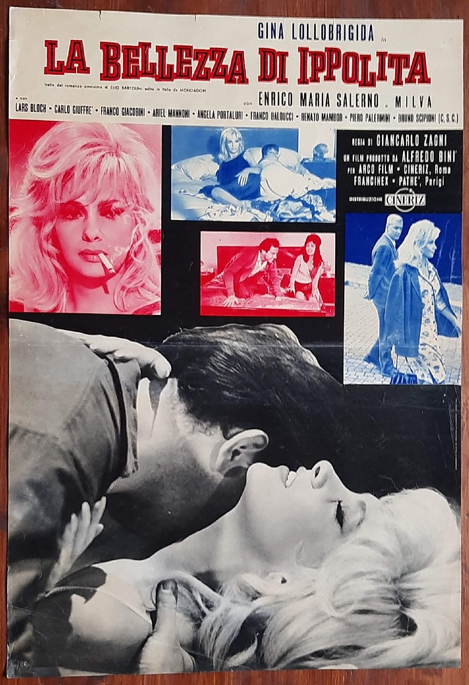 LA BELLEZZA DI IPPOLITA (1962) di Giancarlo Zagni con Gina Lollobrigida e-collecta