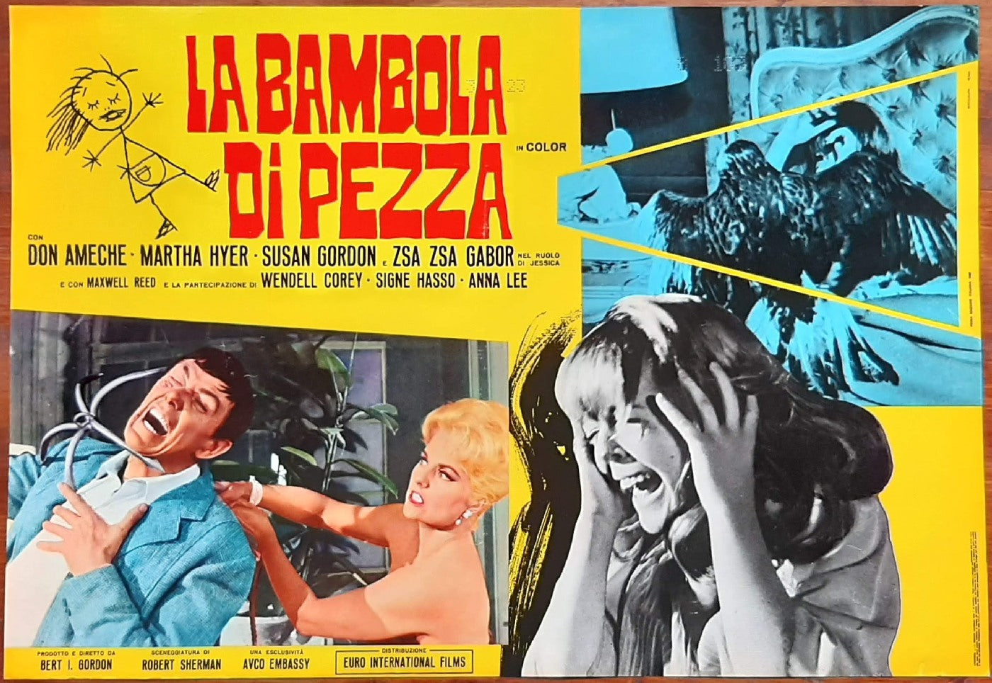 La bambola di pezza, Picture Mommy Dead (1966) Bert I. Gordon con Don Ameche, Martha Hyer,Susan Gordon e-collecta