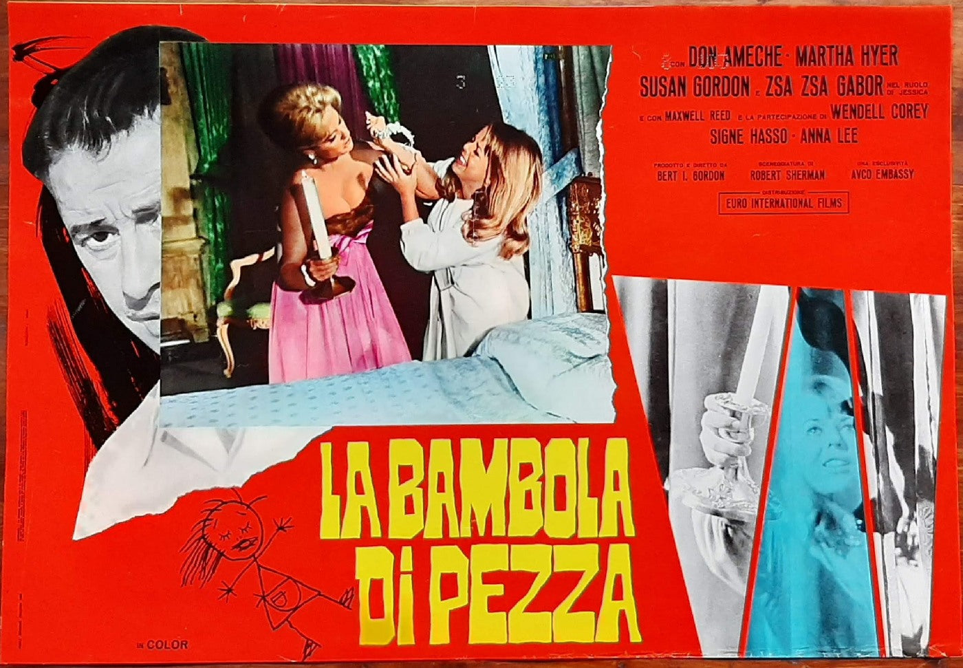 La bambola di pezza, Picture Mommy Dead (1966) Bert I. Gordon con Don Ameche, Martha Hyer,Susan Gordon e-collecta