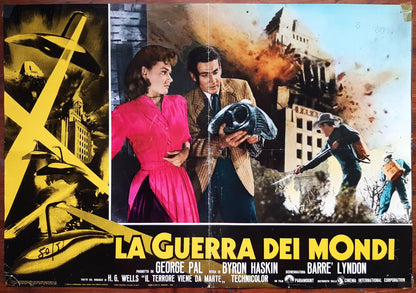 La guerra dei mondi, The War of the Worlds, 1953, Byron Haskin con Gene Barry, Ann Robinson, Les Tremayne e-collecta