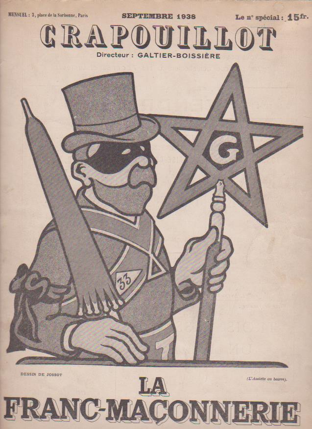 Le Crapouillot (septembre 1938): La franc-maçonnerie, 1 janvier 1938 e-collecta