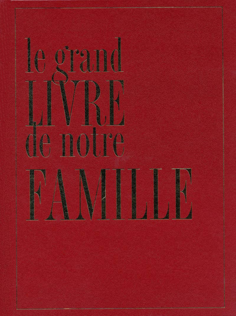 Le grand Livre de notre Famille, Tinguy, Isabelle de, Adam, Daniel, RMN 2010 e-collecta