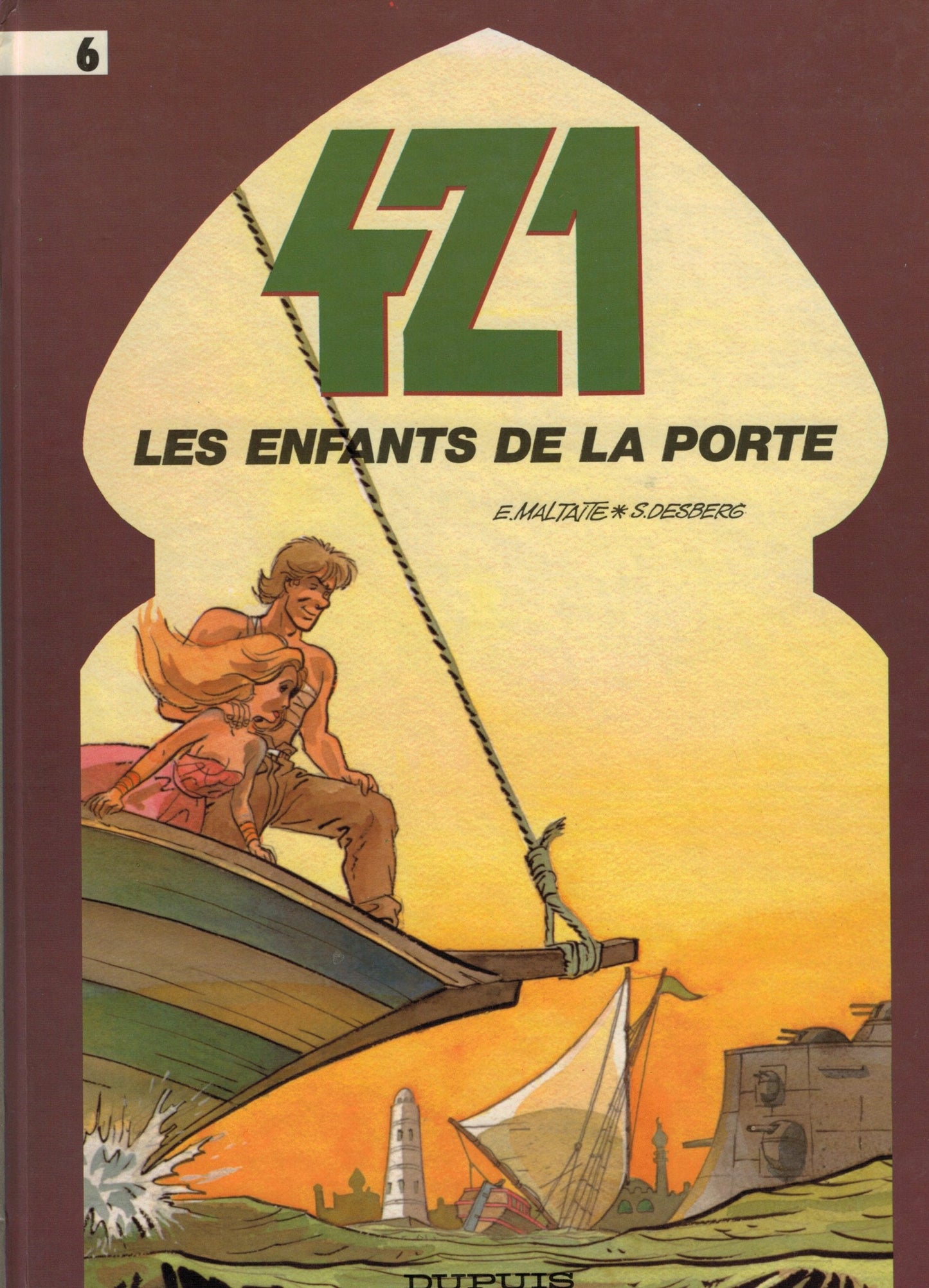 Les Enfants de la porte, Maltaite, Eric, Desberg, Stephen, Editions Dupuis 1988 e-collecta
