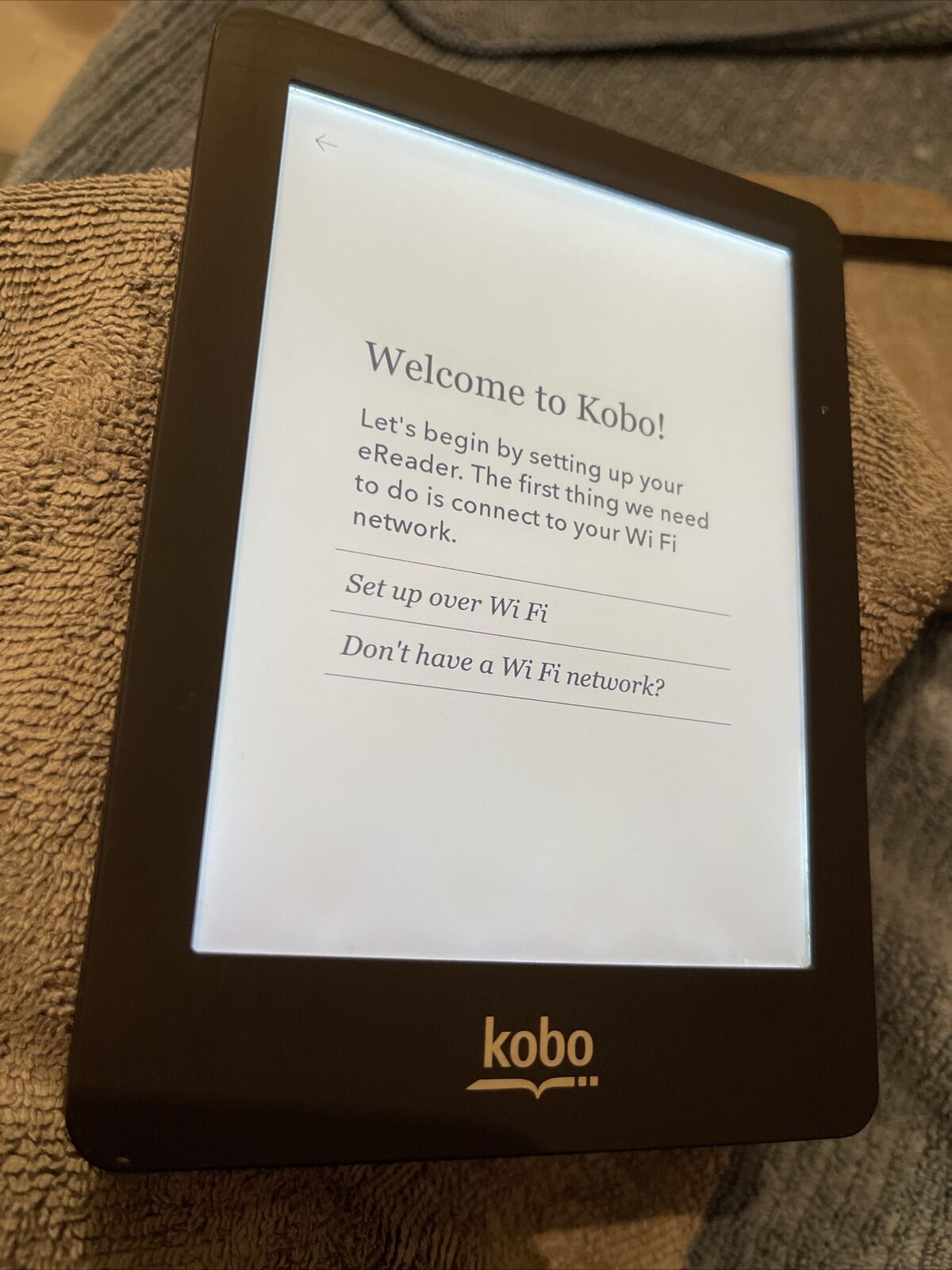Lettore eBook Kobo Glo Eink Reader Model n613 - TABLET Digital BOOK 6" WIFI 1.4GB - nero, con custodia e-collecta