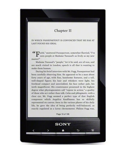 Lettore eBook Sony Reader PRS-T1 TABLET Digital BOOK 6" WIFI 2GB - nero, con custodia e-collecta