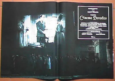 NUOVO CINEMA PARADISO (1988) di Giuseppe Tornatore con Philippe Noiret, Jaques Perrin e-collecta