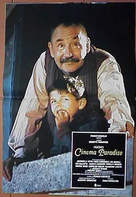 NUOVO CINEMA PARADISO (1988) di Giuseppe Tornatore con Philippe Noiret, Jaques Perrin e-collecta