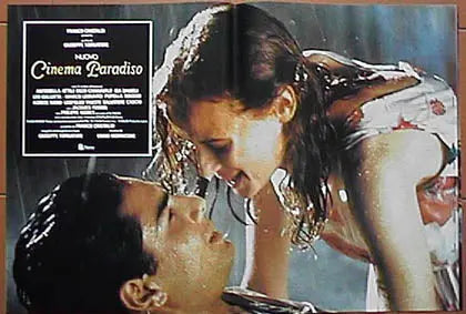NUOVO CINEMA PARADISO (1988) di Giuseppe Tornatore con Philippe Noiret, Jaques Perrin e-collecta