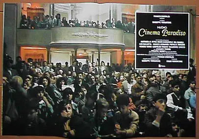 NUOVO CINEMA PARADISO (1988) di Giuseppe Tornatore con Philippe Noiret, Jaques Perrin e-collecta