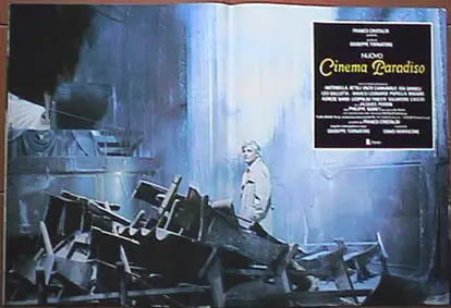 NUOVO CINEMA PARADISO (1988) di Giuseppe Tornatore con Philippe Noiret, Jaques Perrin e-collecta