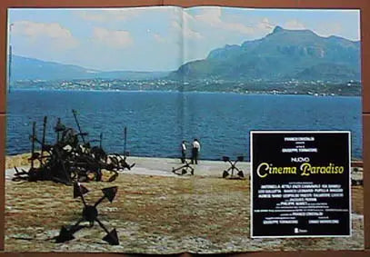 NUOVO CINEMA PARADISO (1988) di Giuseppe Tornatore con Philippe Noiret, Jaques Perrin e-collecta