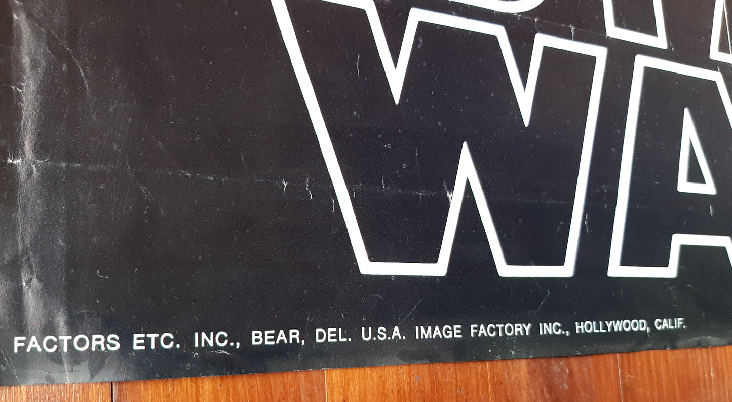 Star Wars, George Lucas, 1977, poster originale, stile B, poster art Tim and Greg Hildebrandt e-collecta