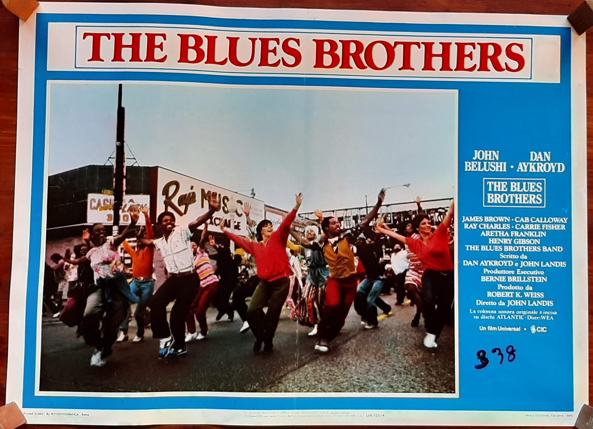 The Blues Brothers, I fratelli Blues (1980) John Landis con John Belushi, Dan Aykroyd, Cab Calloway e-collecta