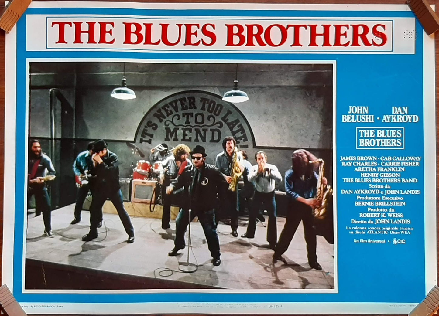 The Blues Brothers, I fratelli Blues (1980) John Landis con John Belushi, Dan Aykroyd, Cab Calloway e-collecta