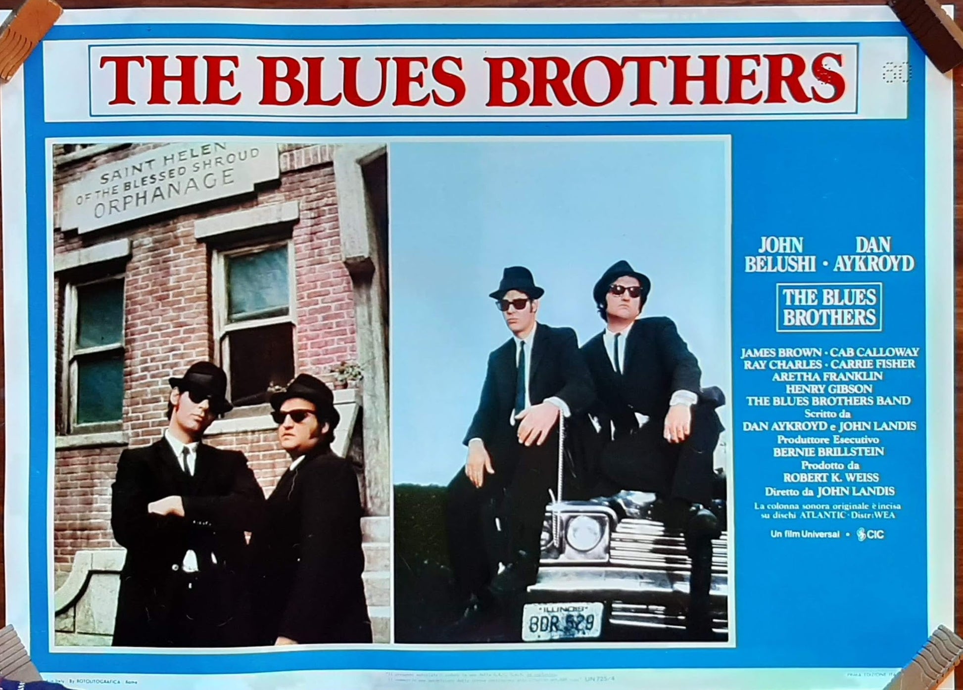 The Blues Brothers, I fratelli Blues (1980) John Landis con John Belushi, Dan Aykroyd, Cab Calloway e-collecta