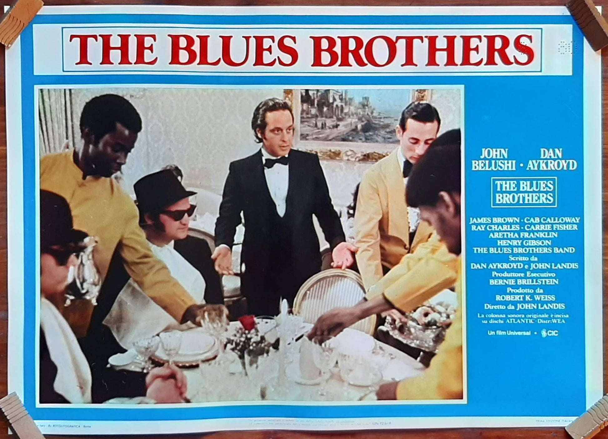 The Blues Brothers, I fratelli Blues (1980) John Landis con John Belushi, Dan Aykroyd, Cab Calloway e-collecta