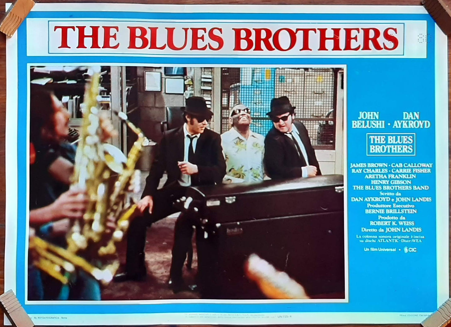 The Blues Brothers, I fratelli Blues (1980) John Landis con John Belushi, Dan Aykroyd, Cab Calloway e-collecta