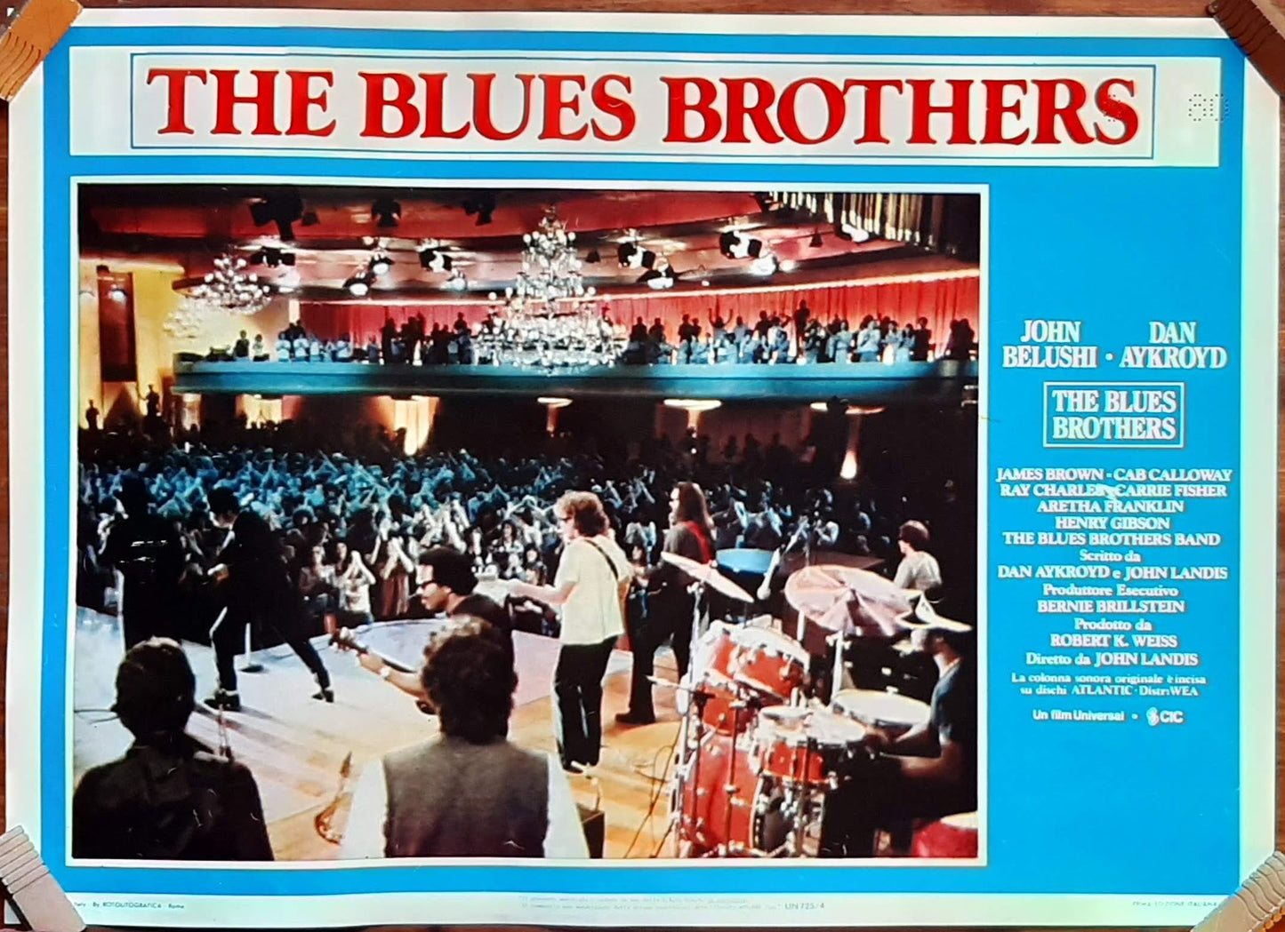 The Blues Brothers, I fratelli Blues (1980) John Landis con John Belushi, Dan Aykroyd, Cab Calloway e-collecta