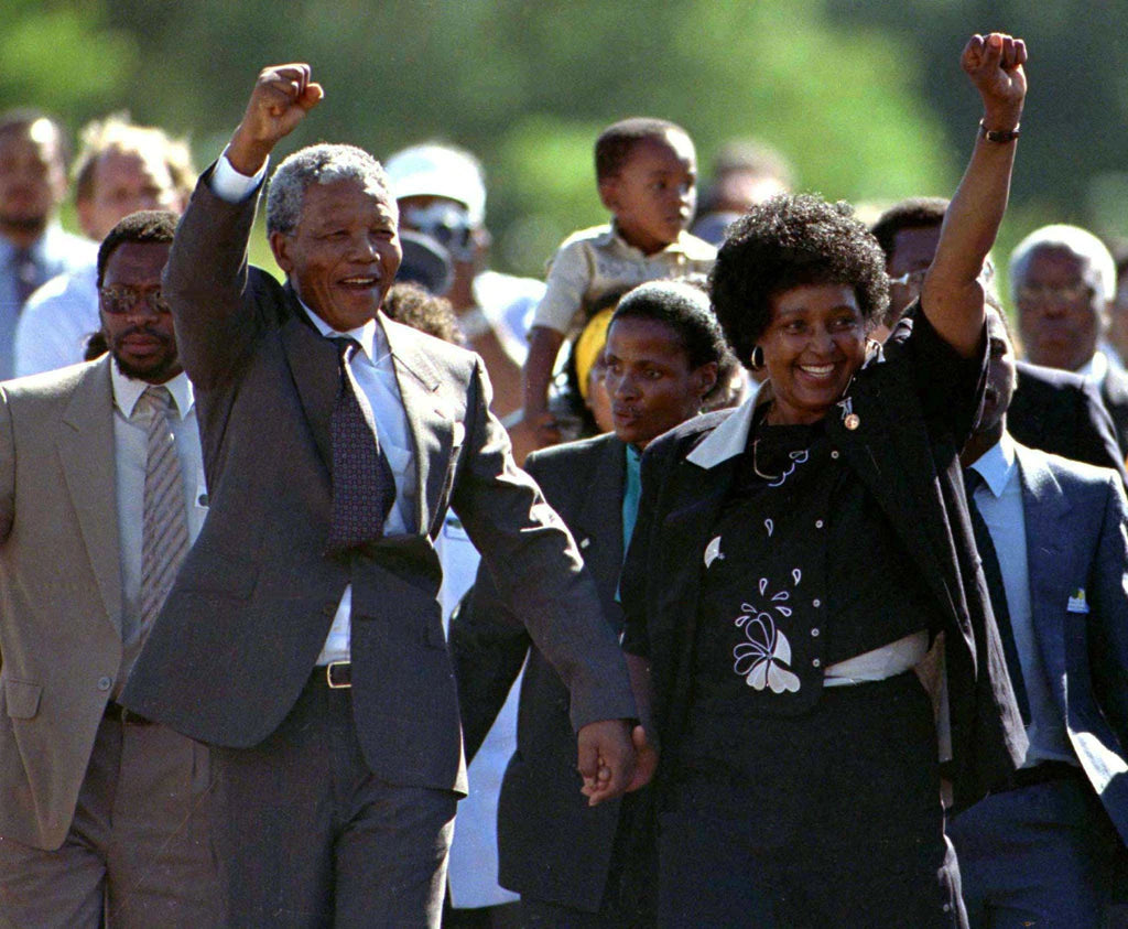 Registrazione liberazione Nelson Mandela 11 febbraio 1990